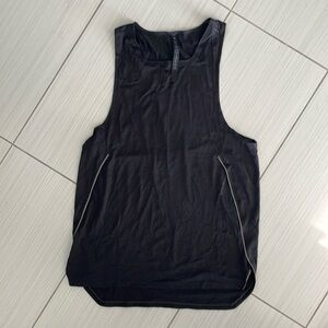 Lululemon black tank fast and free singlet size medium